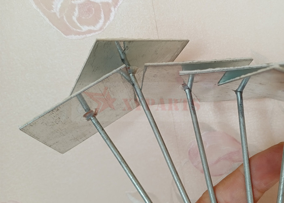 এয়ার কন্ডিশনিং Hvac সিস্টেমে ইনসুলেশন পিনের উপর 114 মিমি দৈর্ঘ্যের স্টিক