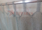 স্থাপত্যের সাজসজ্জার জন্য স্টেইনলেস স্টিল 0.8x7 মিমি চেইনমেল পর্দা ঝুলানোর জন্য প্রস্তুত