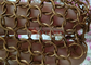অগ্নি প্রতিরোধ স্টেইনলেস স্টীল রিং জাল Drapery আলংকারিক ধাতু পর্দা হিসাবে ব্যবহৃত